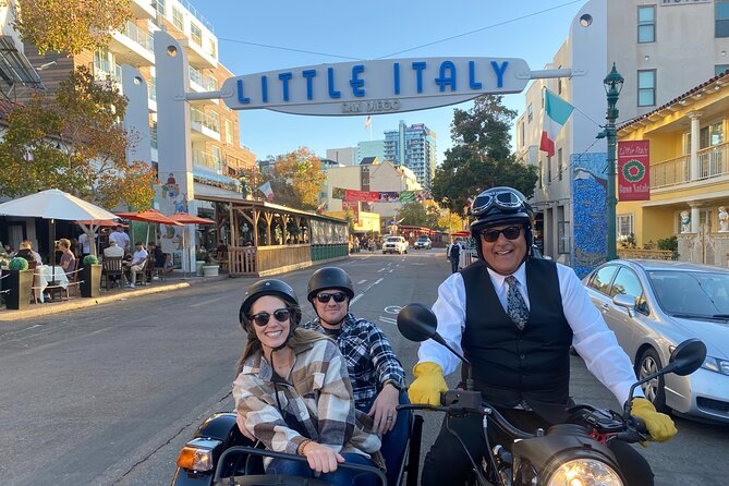 1-Hour Private Scenic Tandem Sidecar Tour in San Diego - Balboa Park and the San Diego Harbor