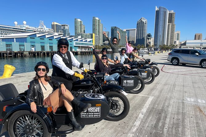 1-Hour Private Scenic Tandem Sidecar Tour in San Diego - A guide-led ride with room for personal interests