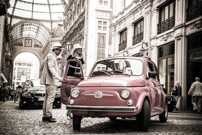 1 Hour Vintage Fiat 500 Slow Tour in Milan - Key points at a glance