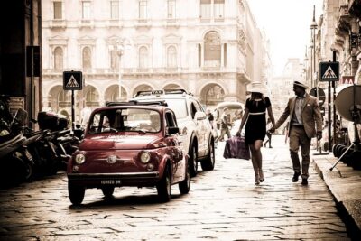 1 Hour Vintage Fiat 500 Slow Tour in Milan