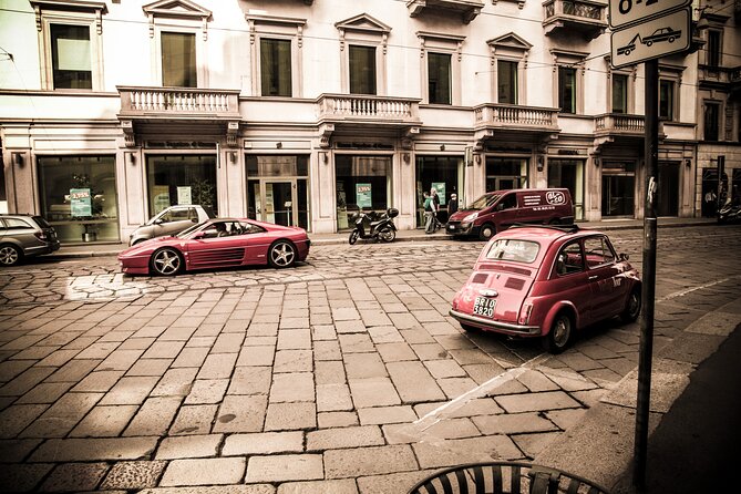 1 Hour Vintage Fiat 500 Slow Tour in Milan - The bone chapel and Milan’s fashion district