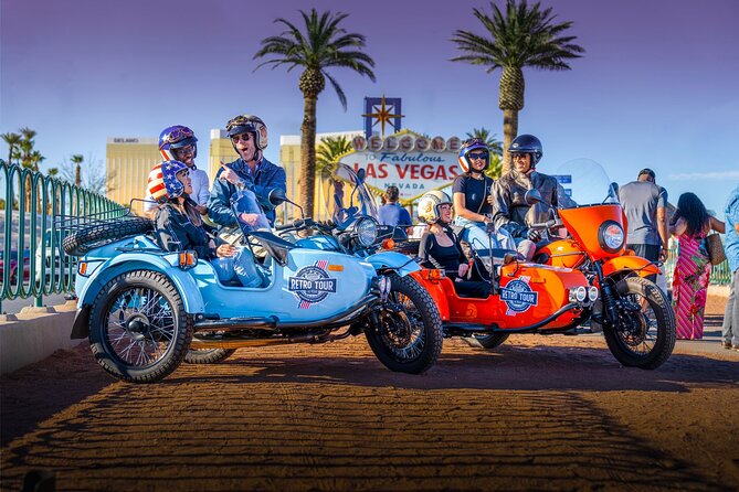 2-Hour Private Guided Sidecar Tour in Las Vegas - Key points at a glance