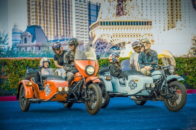 2-Hour Private Guided Sidecar Tour in Las Vegas - The Welcome sign makes the first strong photo stop