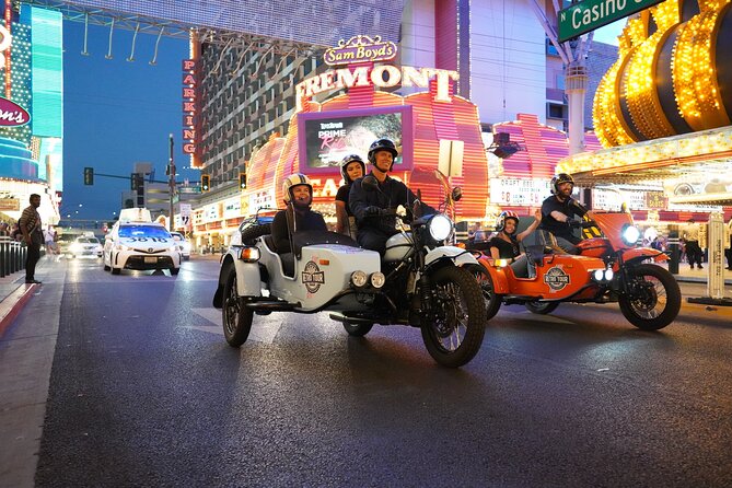 2-Hour Private Tour of Las Vegas by Night on a Sidecar - Key points to know before you book