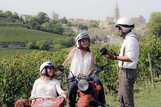 A day in Saint-Emilion in a sidecar - Key points to know before booking
