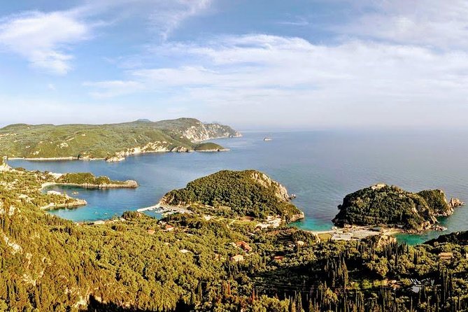 Above & Beyond Palaiokastritsa Corfu Vespa Scooter Tour - Kaiser’s Throne and a wide island panorama