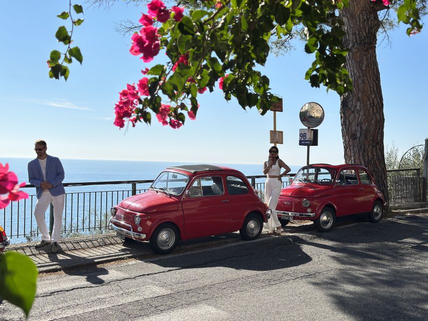 Amalfi Coast: Photo Tour with a Vintage Fiat 500 - Praiano for quieter coastal portraits