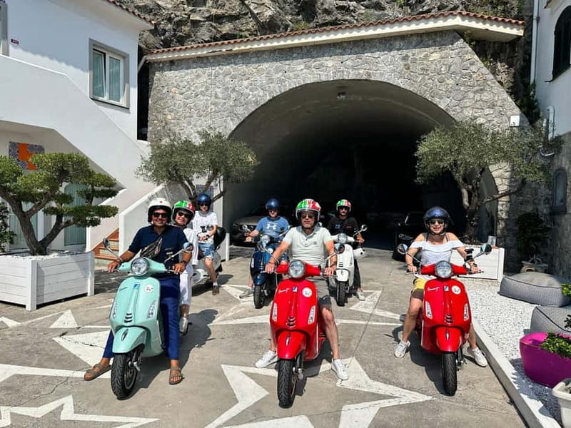 Amalfi Coast: Vespa Tour of Amalfi, Ravello, and Positano - Starting in Ravello, above the coast