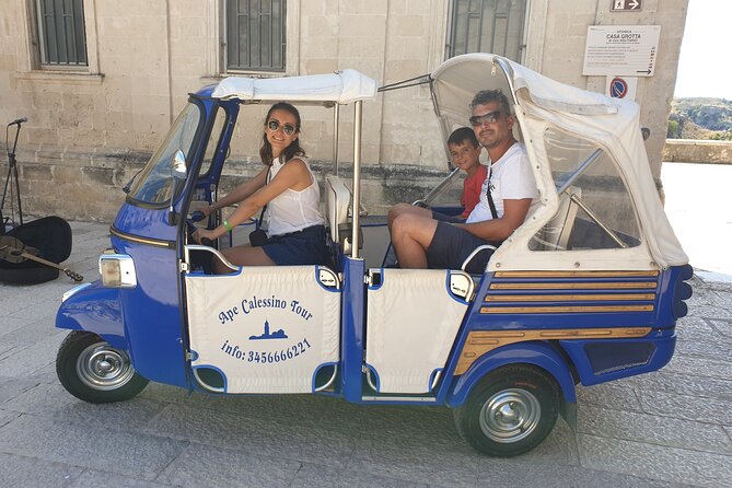 Ape Calessino Tour Matera Lungo - Casa Grotta C’era Una Volta