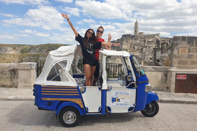 Ape Calessino Tour Matera Lungo - The audio guide and language question