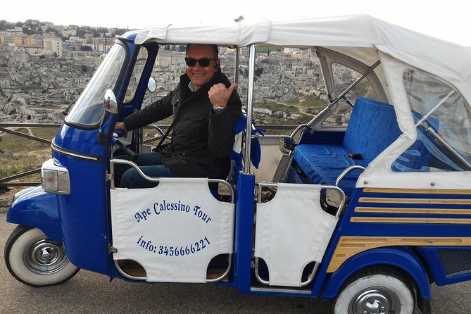 Ape Calessino Tour Sassi of Matera "Standard" - What you see during the 40 to 45-minute route