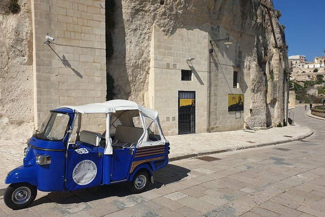 Ape Calessino Tour Sassi of Matera "Standard" - Price and value at $42.34 per person
