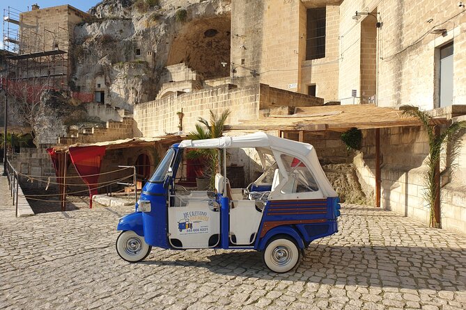 Ape Calessino Tour Sassi of Matera "Standard" - Meeting point and timing tips