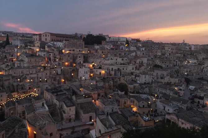 Ape tour Matera - Guided tour in ape calessino - Piazza San Pietro Caveoso and the first view of the Sassi