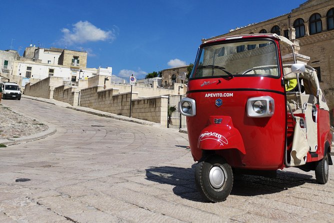 Ape Tour Matera - Panoramic tour in ape calessino - Price and value at $33.94 per person
