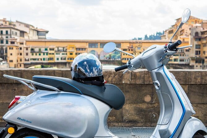 Around Florence Hills: App‑Guided e‑Vespa Tour + Wine&Food - Piazzale Michelangelo delivers the big city view