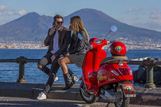 Audioguided Vespa Tour of Naples (Vespa with driver) - Piazza Trieste e Trento and Naples’ royal center