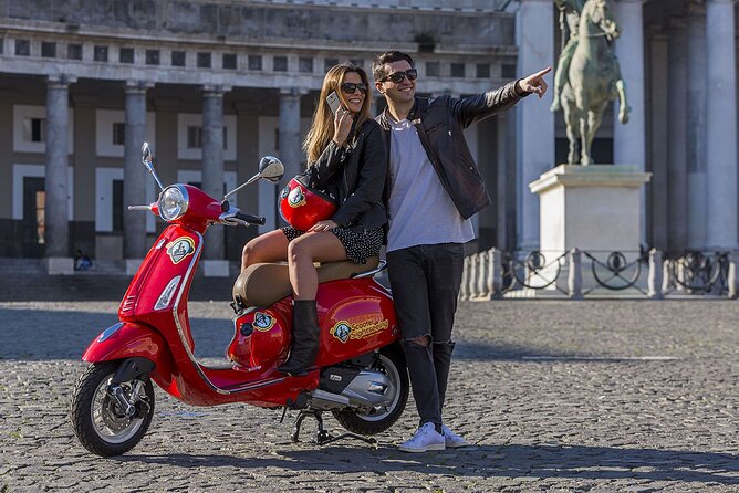 Audioguided Vespa Tour of Naples (Vespa with driver) - Castel dell’Ovo and Borgo Marinari