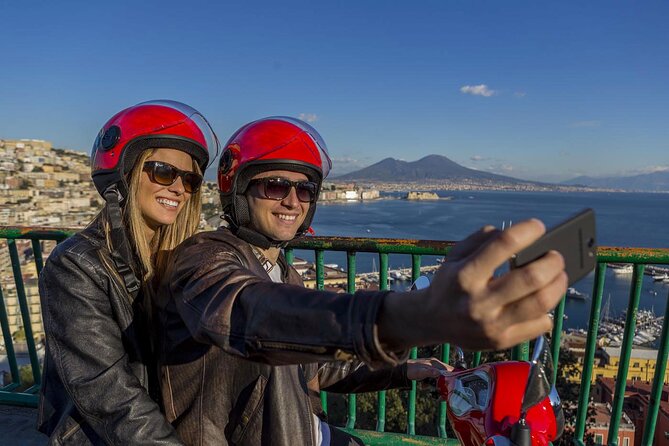 Audioguided Vespa Tour of Naples (Vespa with driver) - Fontana del Sebeto and the road toward Posillipo