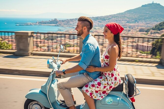 Audioguided Vespa Tour of Naples (Vespa with driver) - The audio guide and your phone