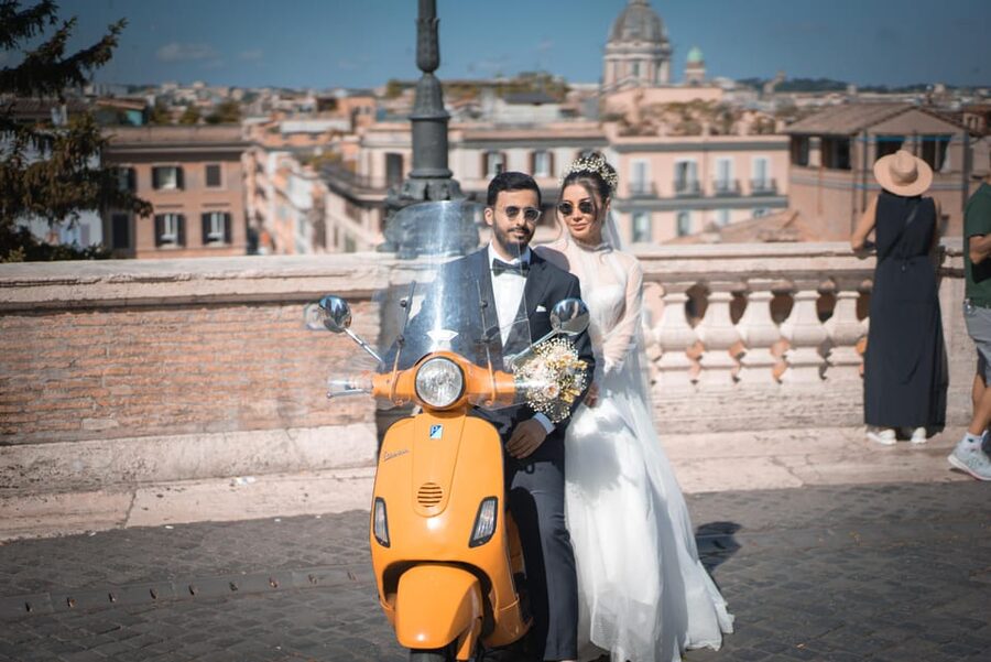 Authentic Rome Vespa Tour /See the Eternal City Like a Local - Meeting your driver and getting ready to ride