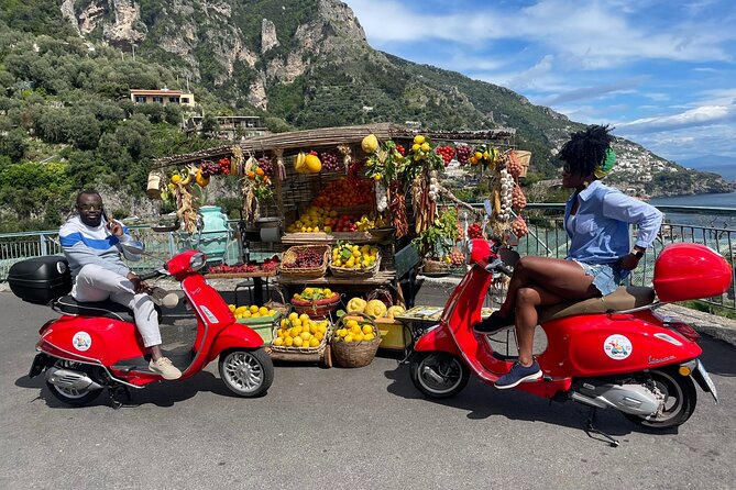 Authentic Vespa Tour of Amalfi Coast : Positano & Ravello visit - The Emerald Grotto and Conca dei Marini