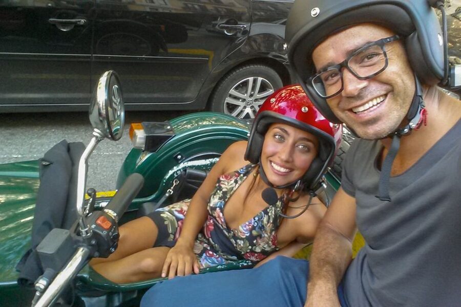 Barcelona: Motorcycle Sidecar Full-Day Tour with Stops - A cava toast, but not a food tour