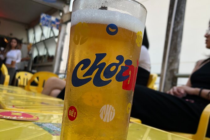 Bia & Bites - Saigon Craft Beer on Vintage Vespa with Dinner - Stop four in District 1: three drinks and the final food stop