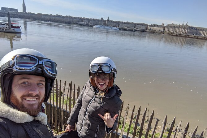 Bordeaux in 3 hours with tastings, in a private sidecar - Who will enjoy this most