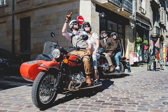 Bordeaux Sightseeing Private Sidecar Guided Tour - A quick ride with a lot of personality