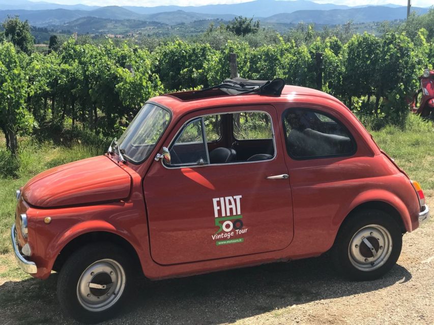 Chianti Countryside Full-Day Tour by Vintage Fiat 500 - The winery visit and what you actually receive