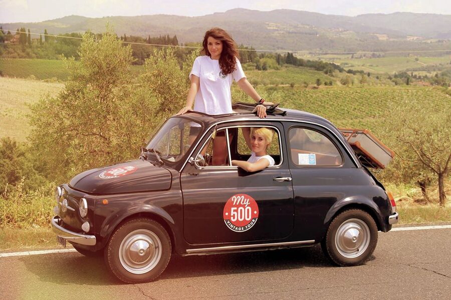 Chianti Countryside Full-Day Tour by Vintage Fiat 500 - The four-hour route through the Chianti hills