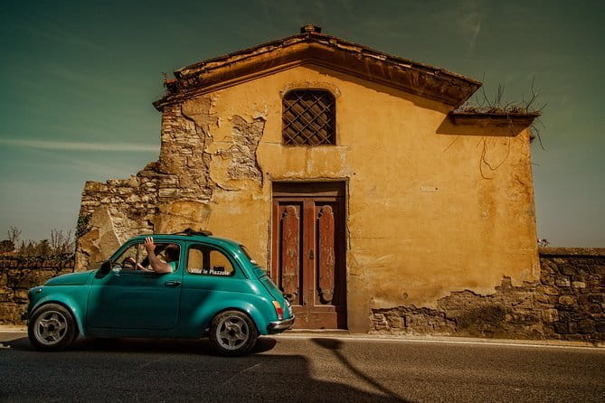 Classic Chianti Hills Fiat 500 Tour - Starting in Scandicci at 9:00 am