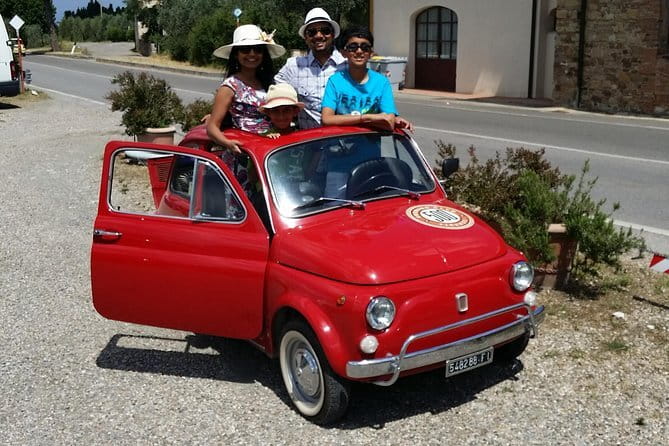 Classic Chianti Hills Fiat 500 Tour - Practical details before you book
