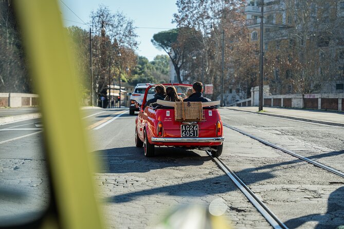 Classic Elegance: Vintage Fiat 500 Cabriolet Rome Tour - Starting at Piazzale Socrate