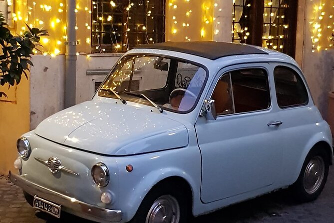 Classic Fiat 500 Rental in Rome - Key points to know before you book