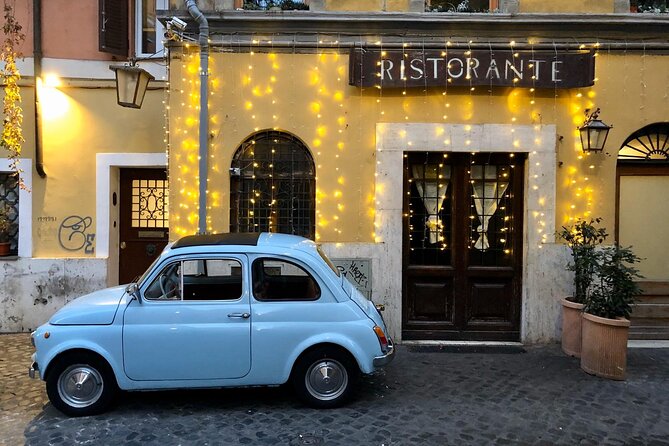 Classic Fiat 500 Rental in Rome - Why this little Fiat changes the way you see Rome