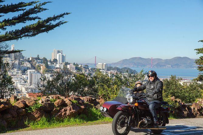 Classic Sidecar Tour of San Francisco - Crossing the Golden Gate Bridge
