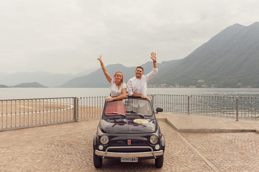 Como Lake: Vintage car Fiat 500 Rental (2 h) - Key points at a glance