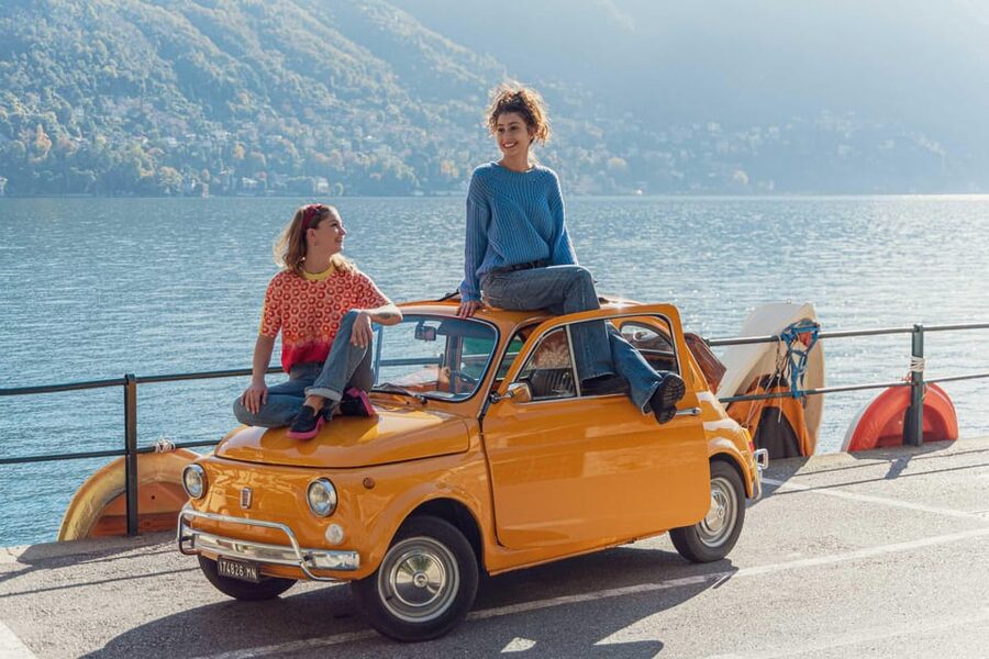 Como Lake: Vintage car Fiat 500 Rental (2 h) - Two hours or a longer rental?
