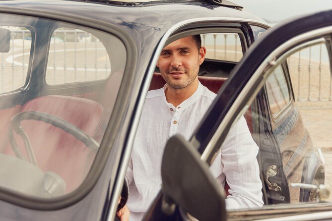 Como Lake: vintage car Fiat 500 Rental - Returning south to Como