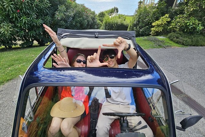 Como Lake: vintage car Fiat 500 Rental - Who will enjoy this most