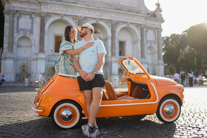 Convertible Fiat 500 Tour in Rome with Professional Photos - Key points to know before booking