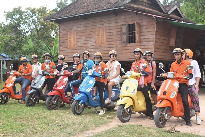 Countryside Morning Life Vespa Tour - The pagoda and Khmer spiritual life