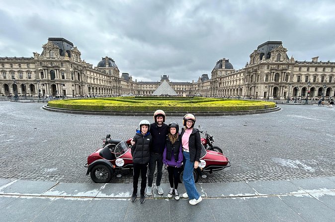 Custom Half-Day Paris Sidecar Experience - Luxembourg Gardens and the Arènes de Lutèce