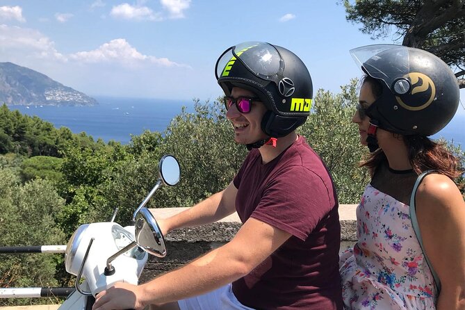 Discover the Magic of the Amalfi and Sorrento Coast by Vespa - Starting in Positano, with Praiano as the first view