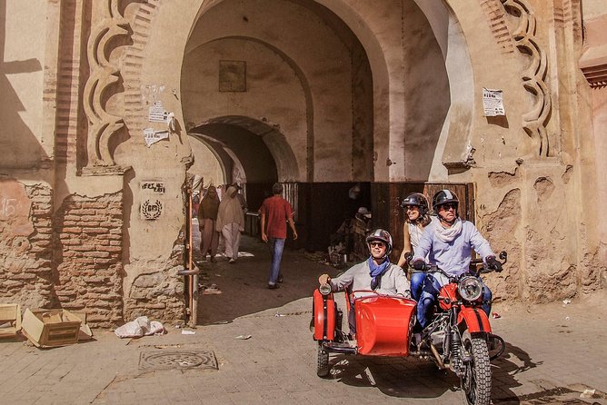 Essential Ride by sidecar (Marrakech off the beaten path) 1h30 - The Palmeraie and its thousands of palms
