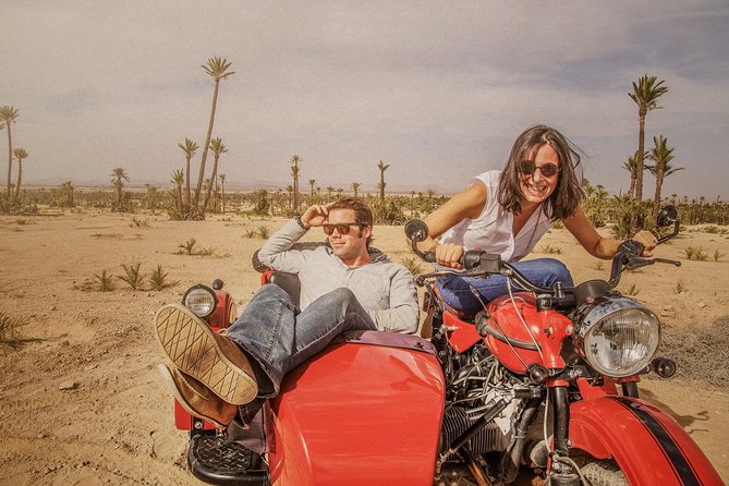 Essential Ride by sidecar (Marrakech off the beaten path) 1h30 - What the guides add to the ride