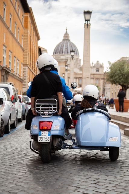 Evening Vespa Sidecar Tour with Gourmet Pizza Tasting - Trinità dei Monti, the Spanish Steps, and Piazza del Popolo