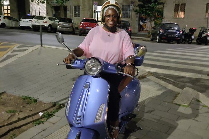 Exclusive Rome by Night Vespa Tour - St. Peter’s Square under the night sky